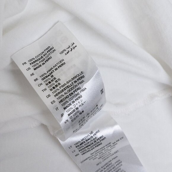 Sandro Reveur White Pocket T Shirt ASO Jimin BTS Fits Oversized M/L Unisex - Picture 13 of 13